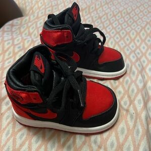 Jordan’s 1’s Retro high satin